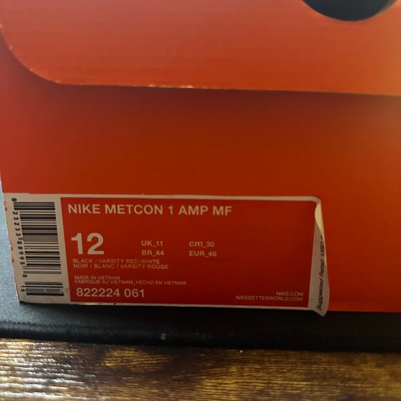 Nike Metcon 1 Banned Red/Black Size 12 main image 4
